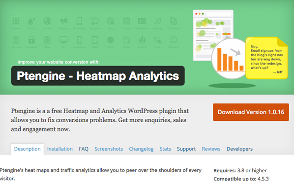 Ptengine - Heatmap Analytics